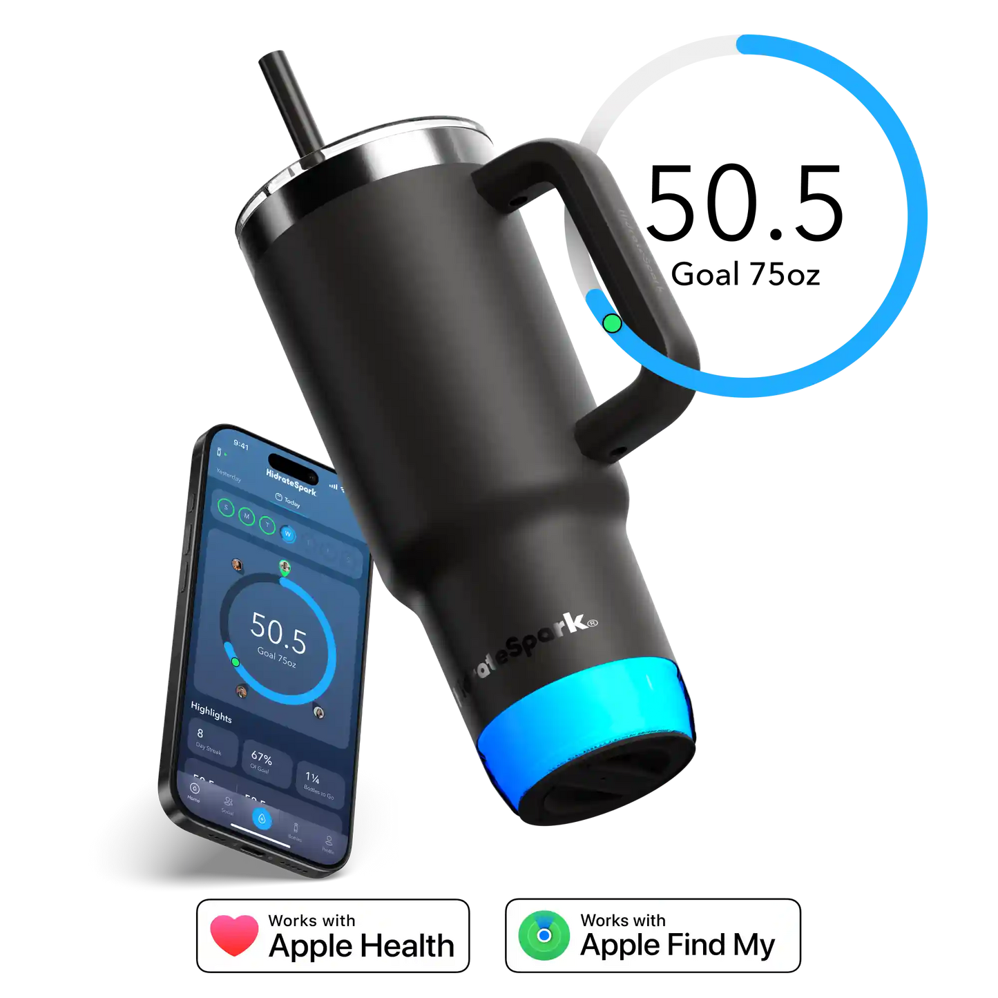30 oz HidrateSpark PRO 2 Tumbler