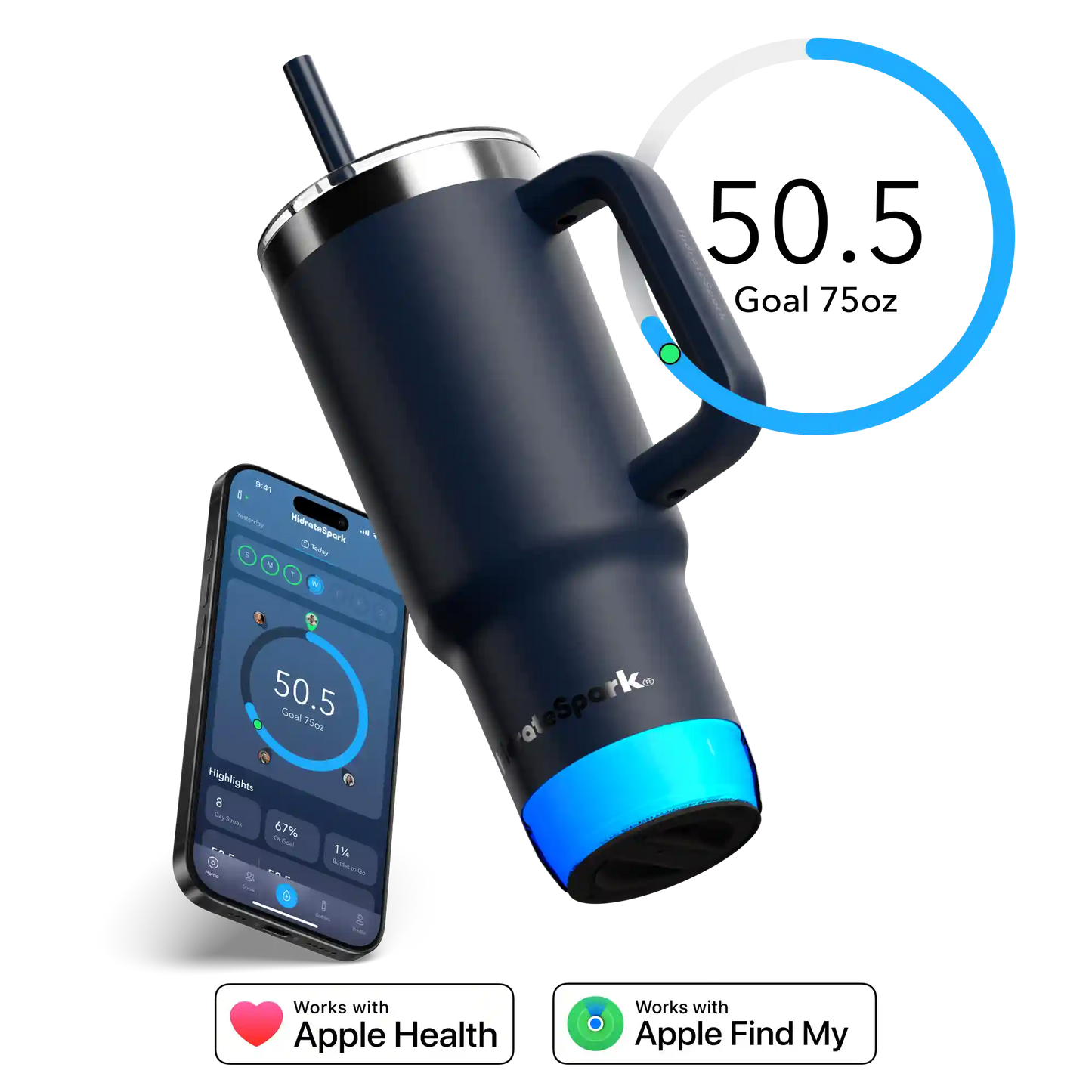 30 oz HidrateSpark PRO 2 Tumbler