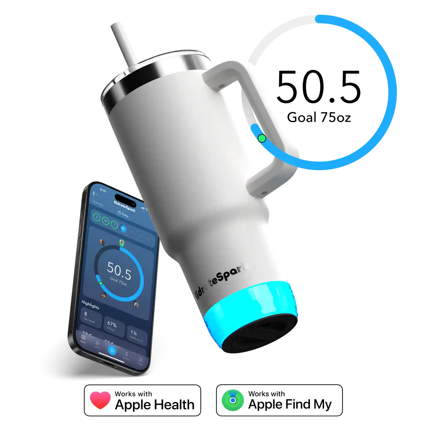 30 oz HidrateSpark PRO 2 Tumbler