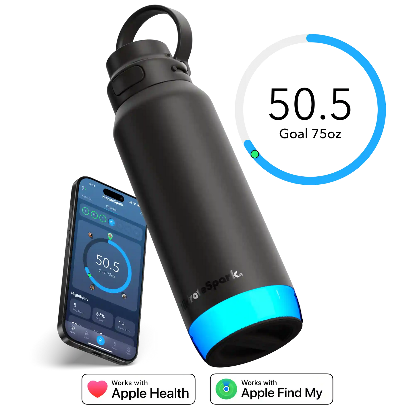 32 oz HidrateSpark PRO 2