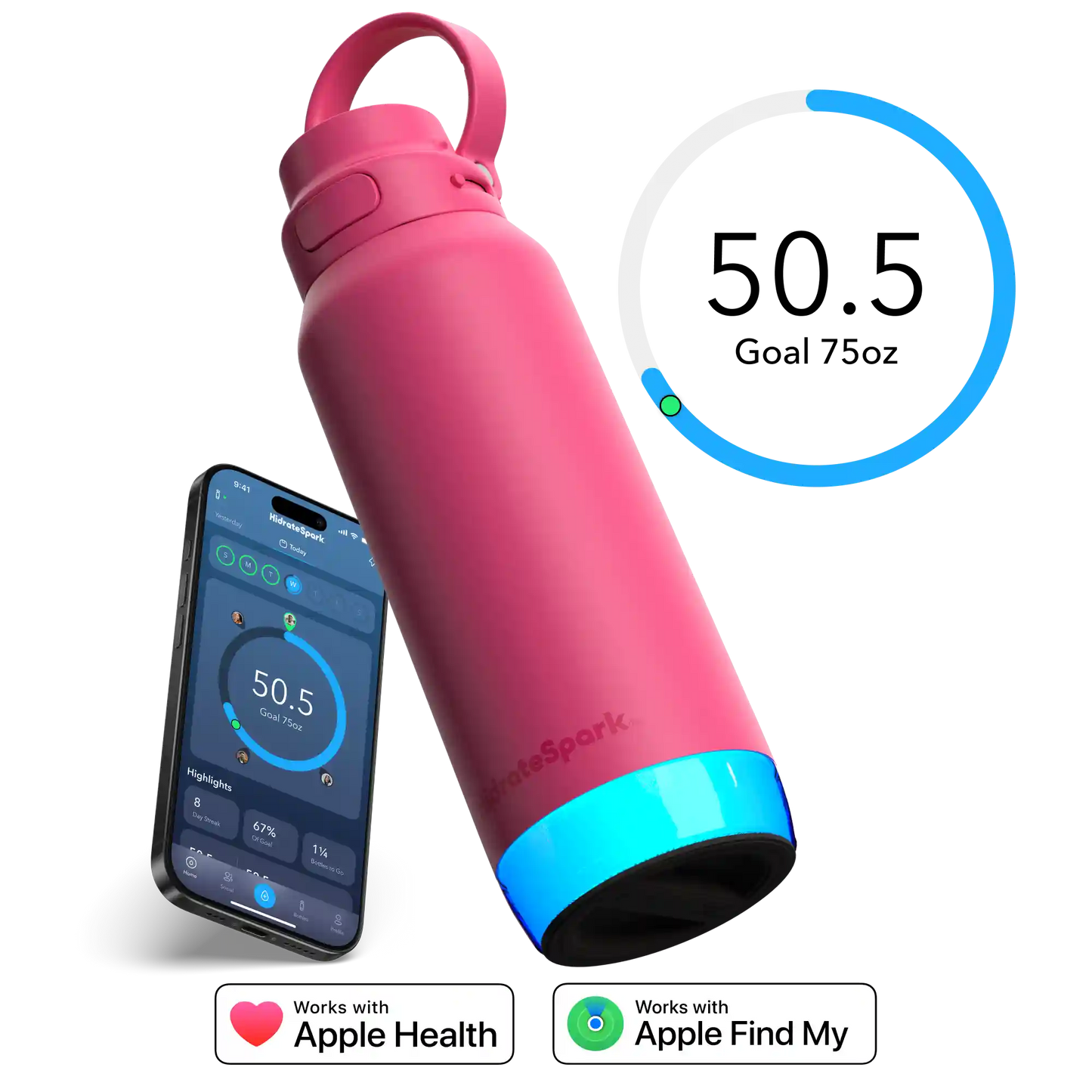 32 oz HidrateSpark PRO 2