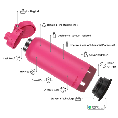 32 oz HidrateSpark PRO 2