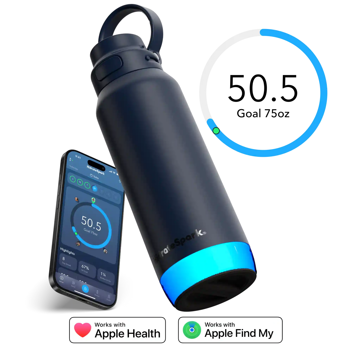 32 oz HidrateSpark PRO 2