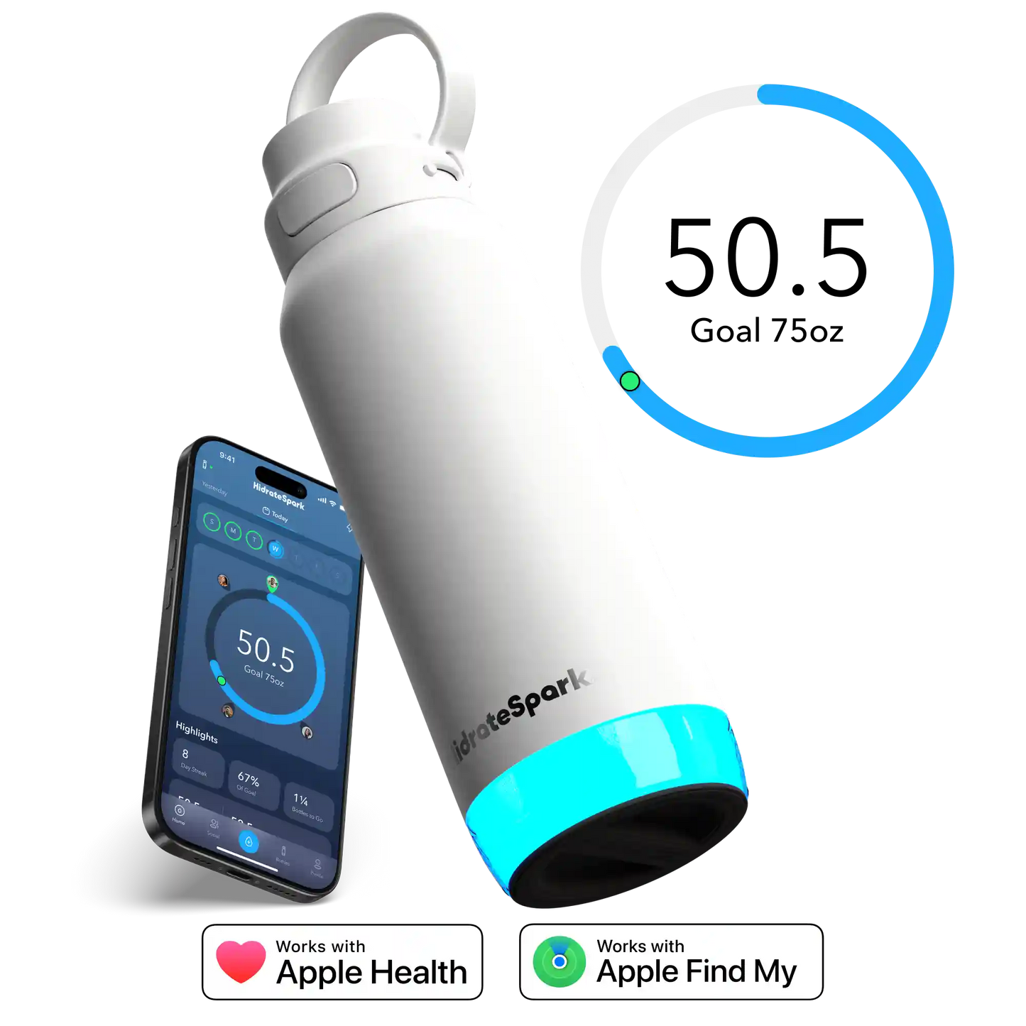 32 oz HidrateSpark PRO 2
