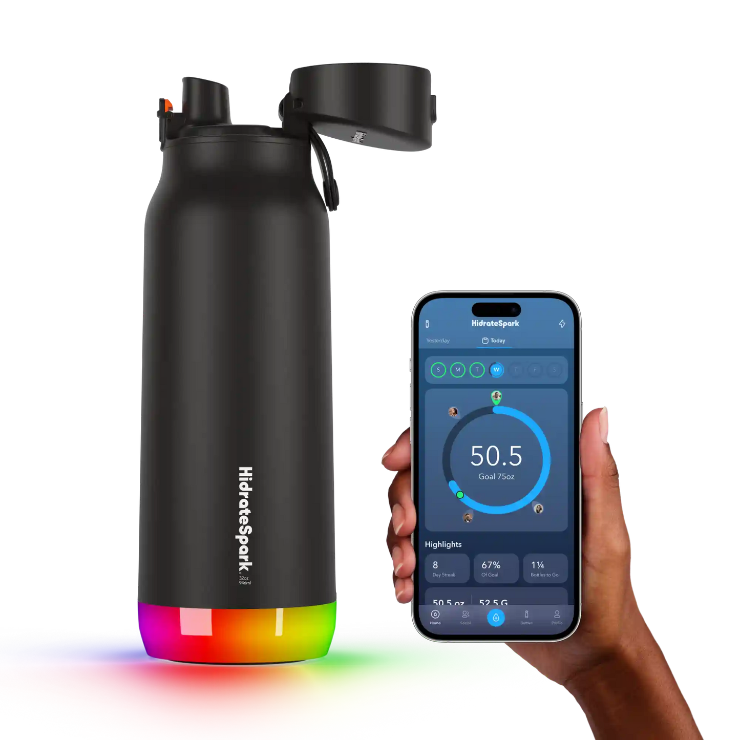 32 oz HidrateSpark PRO