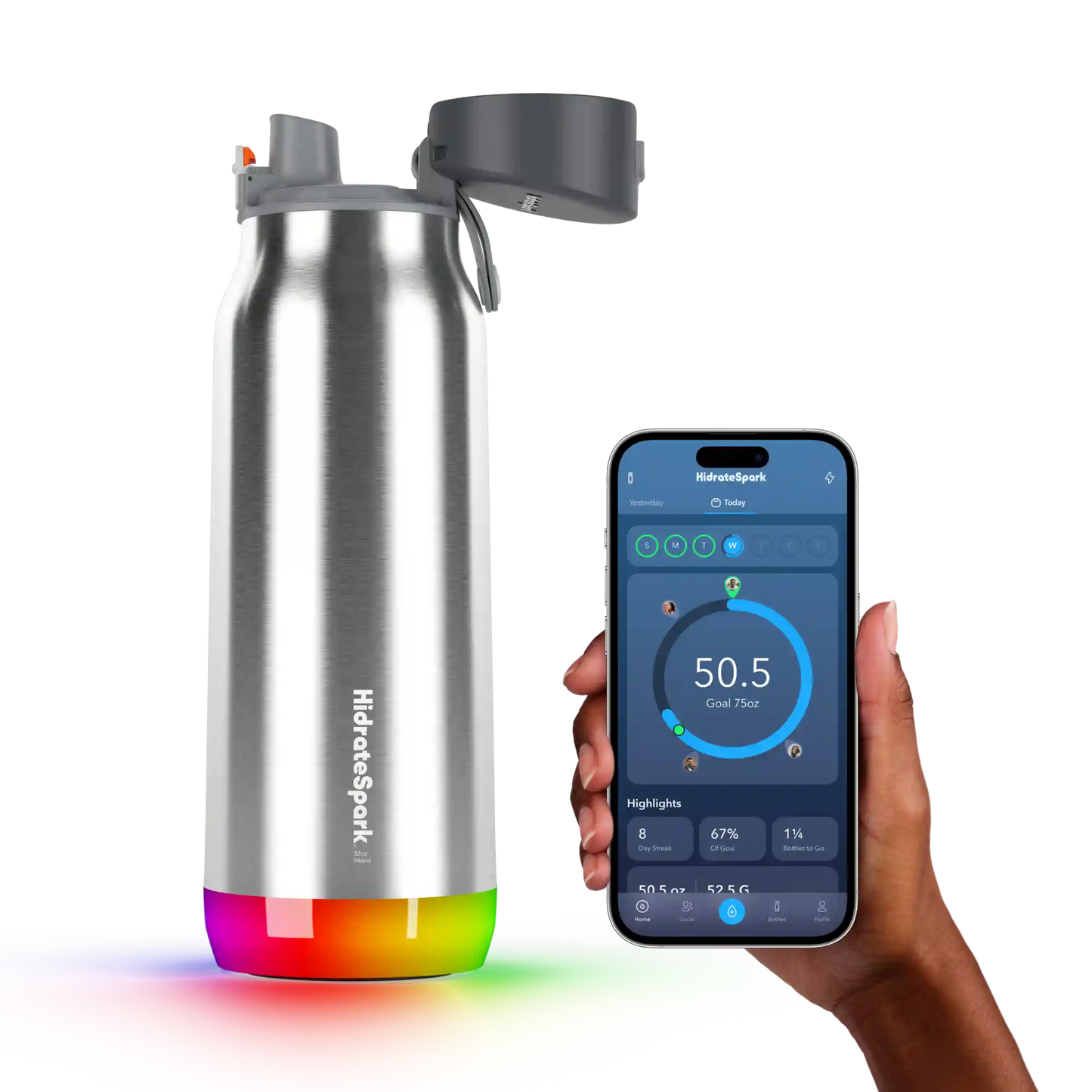 32 oz HidrateSpark PRO