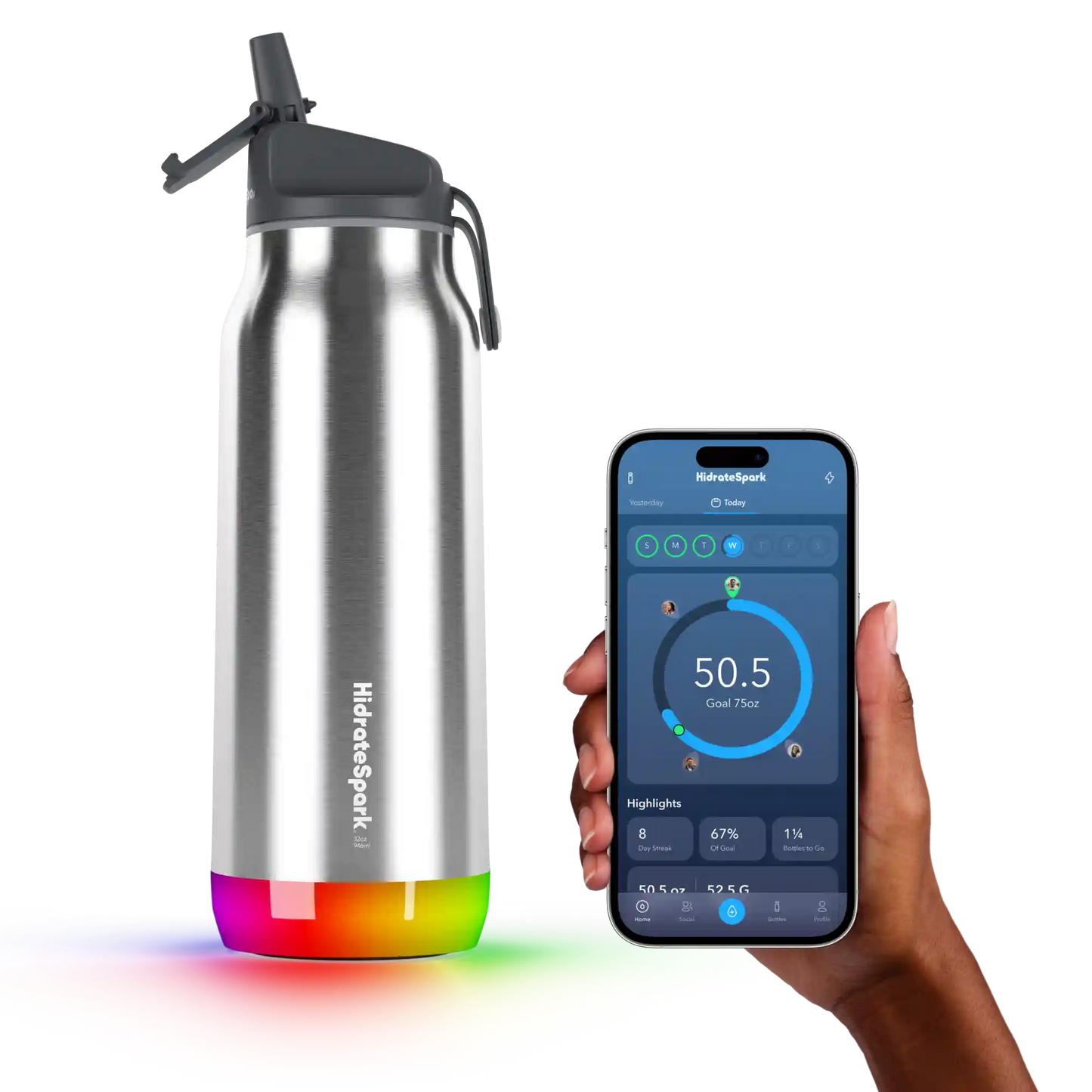 32 oz HidrateSpark PRO